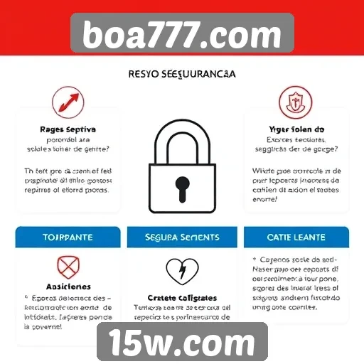 Recursos de segurança no site boa777.com